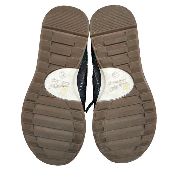 Dansko Women's Gabi Sneaker Green Shoe Comfort Active Suede Size EU 37 US‎ 7 - Picture 9 of 9